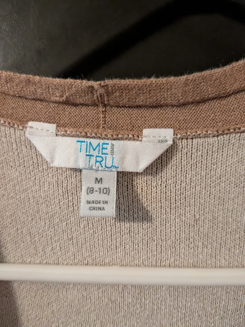 Mauve Open-Front Long Cardigan